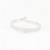 Anello Zorzan Gioielli Donna in Oro bianco Diamante 0.03 Ct ANPZ3033 - ANPZ3033